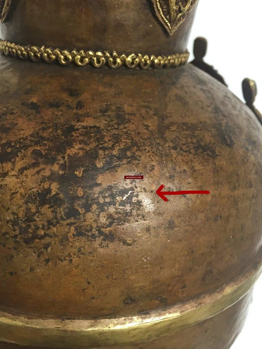 985 SOLD Antique Buddhist Tantric Priest Ceremonial Diadem Crown