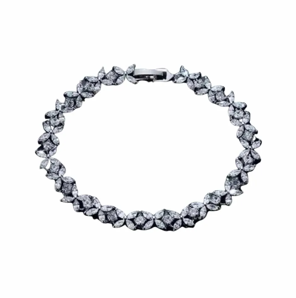 Aurora Leaves Silver Bracelet - 2 models