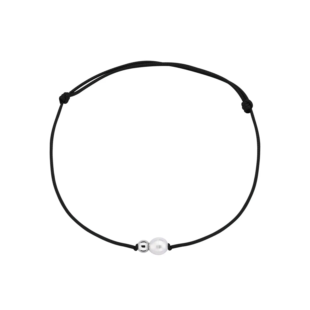 Baroque Pearl Macrame Bracelet