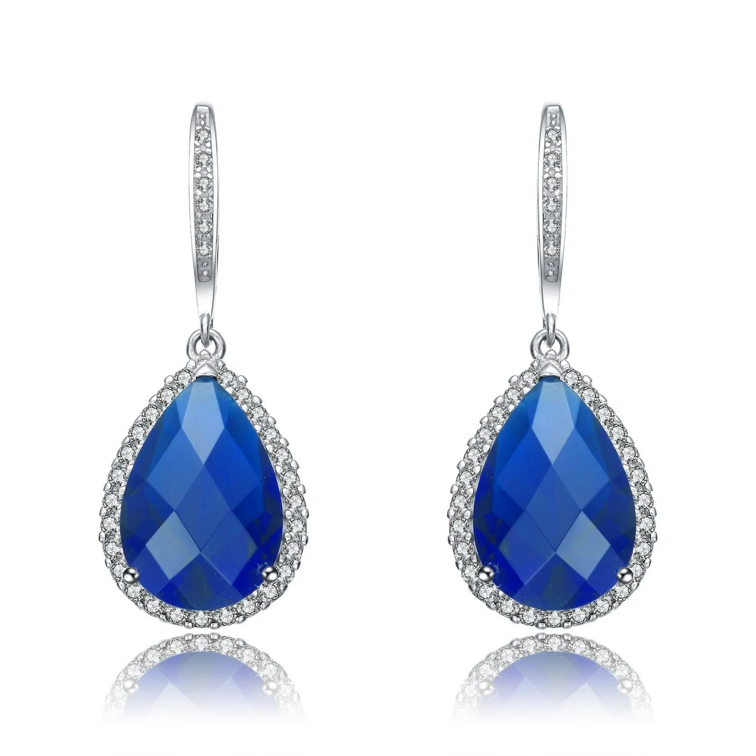 Constance Ocean Blue Dangle Earrings