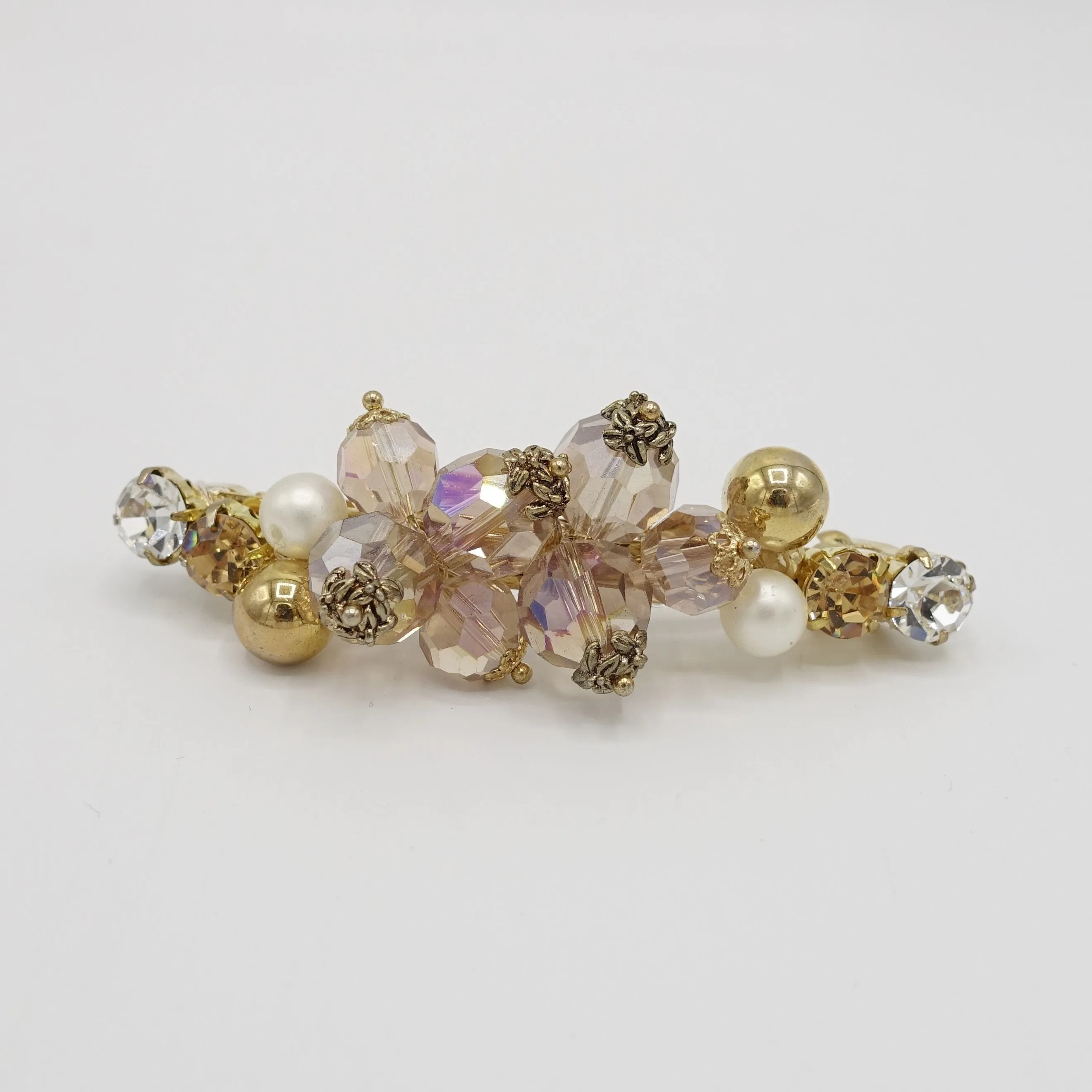 crystal hair barrette bling rhinestone hair accessory for women