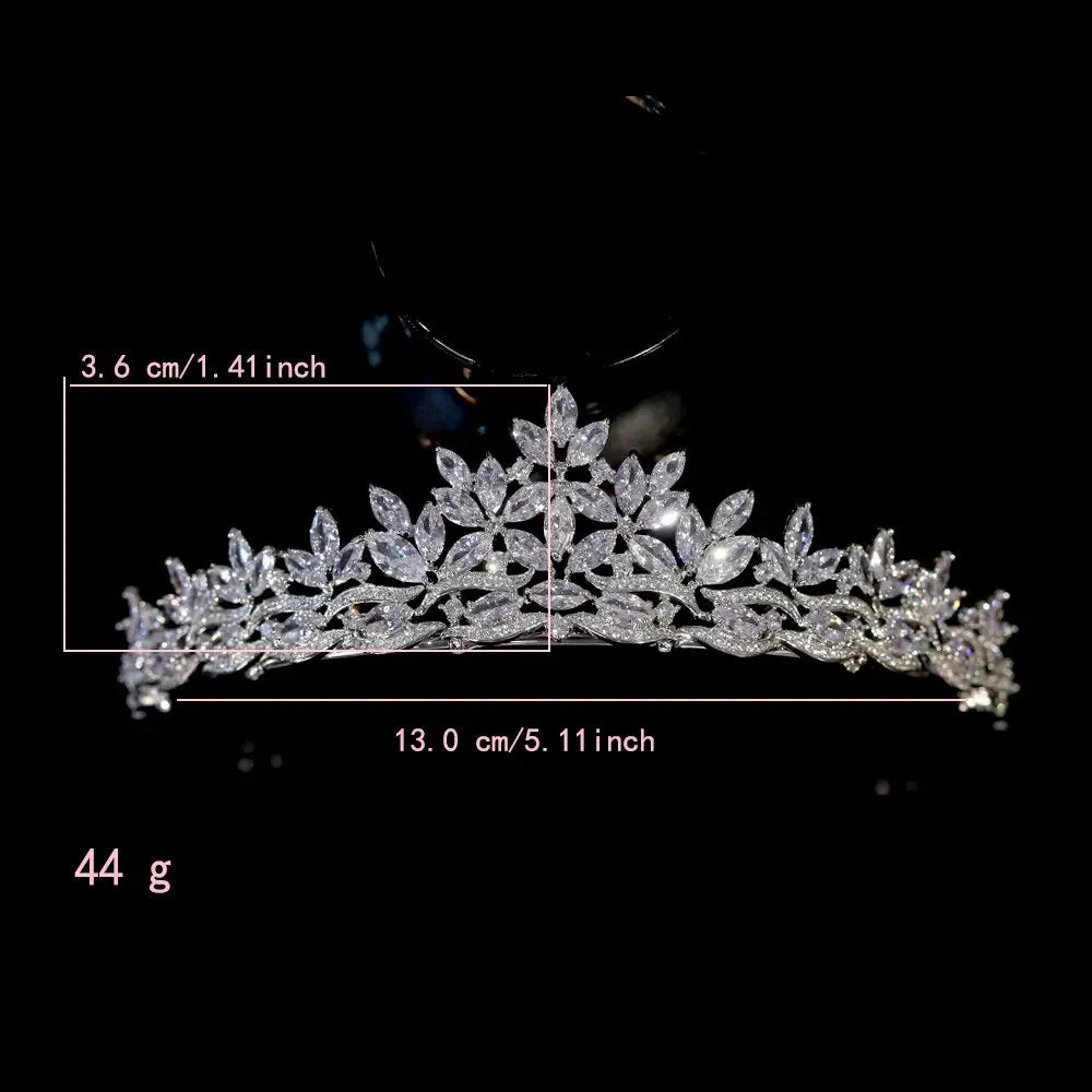 Elegant Crown Diadem Arab Tiaras