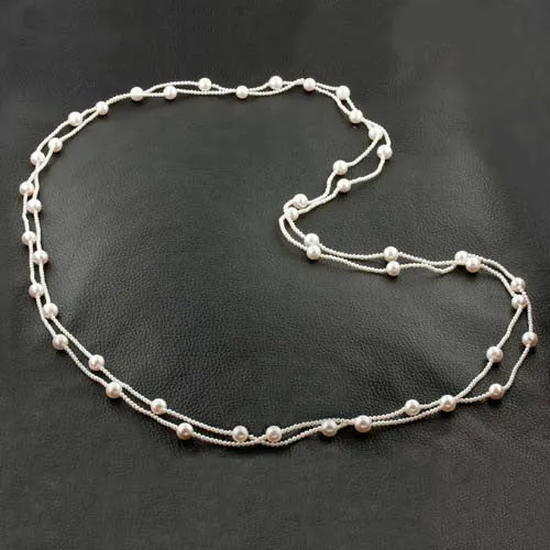 Freshwater Pearl Long Necklace