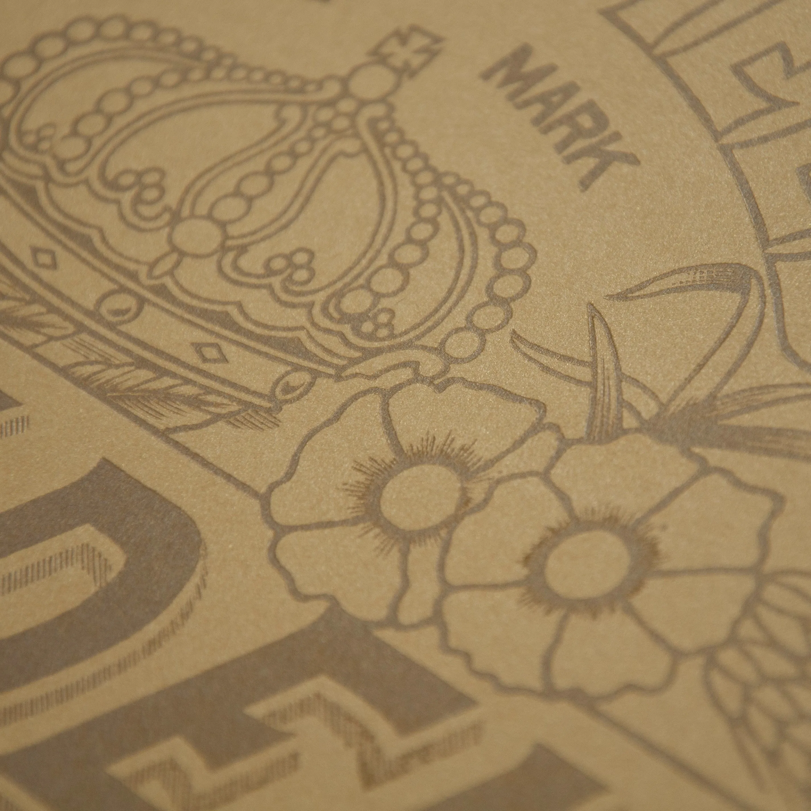 Historic Restrike: Diadem Flour Poster