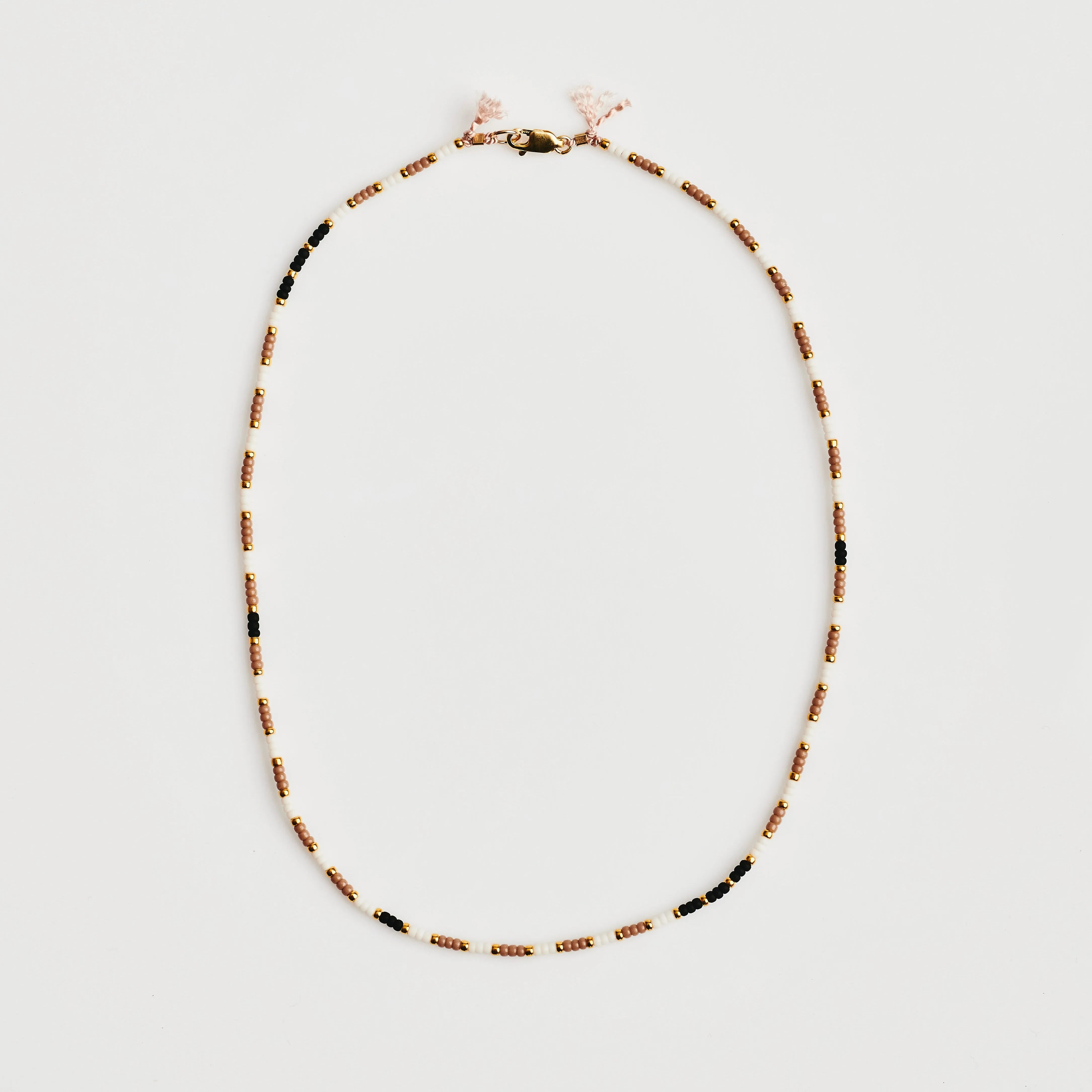 Tonal Fine Bead Necklace - sale